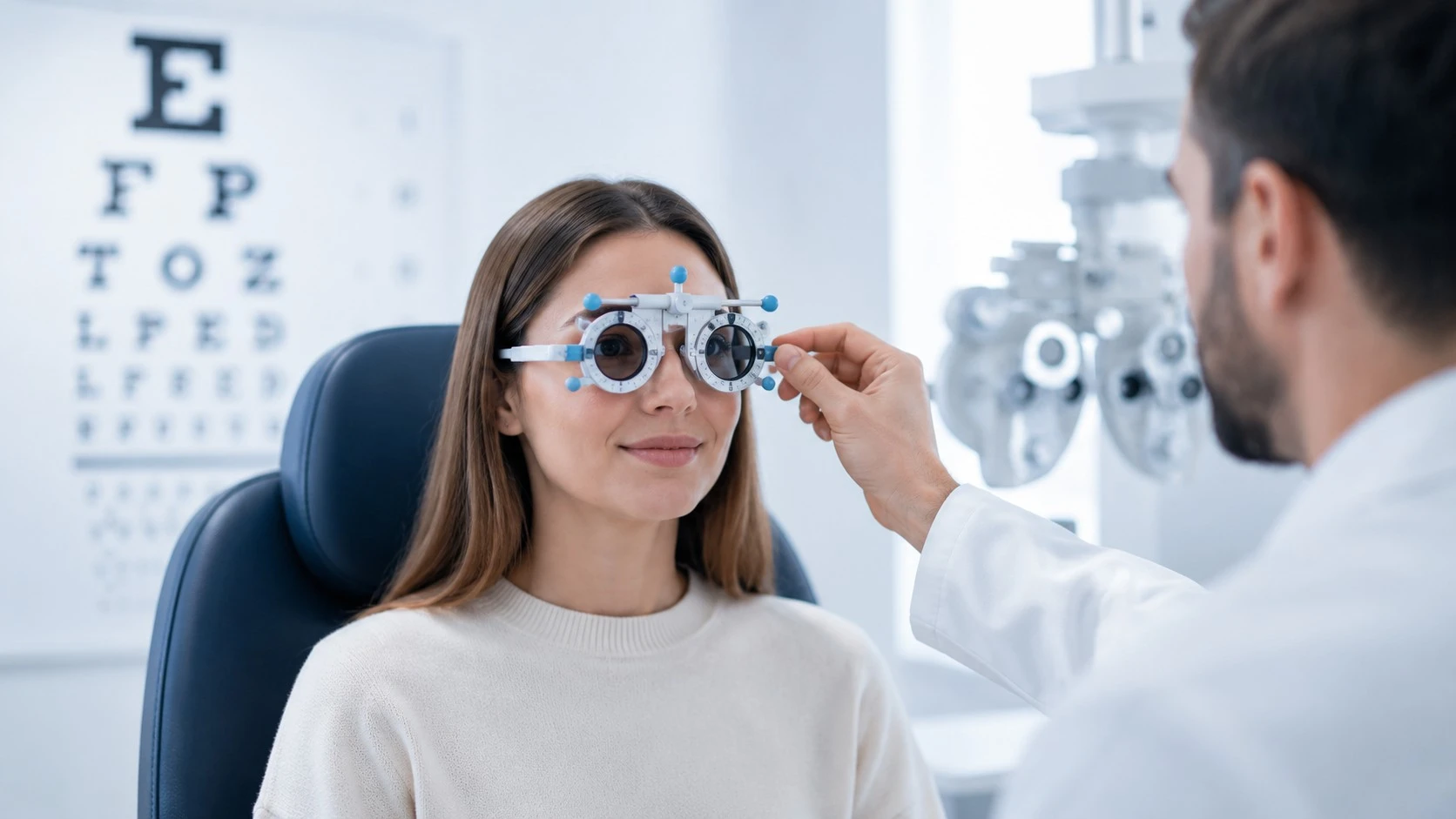 Controllo della vista e misurazione dell’acuità visiva